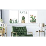  Slika - Prickly Flowers (3 Parts) 120x60 | shoptok.hr