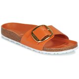 Birkenstock Natikači Madrid Big Buckle Oranžna | Shoptok.si