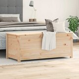  Kutija za pohranu 110 x 50 x 45,5 cm od masivne borovine | shoptok.hr