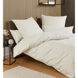 Janine POSTELJNINA 135/200 cm flanela svetlo rjava | Shoptok.si