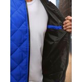 DStreet Kurtka męska pikowana bomber jacket niebieska | Shoptok.si