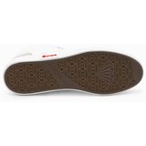 Ombre Men's high classic sneakers with quilted upper - white and beige | Shoptok.si