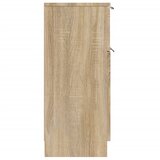  Komode 2 kom boja hrasta sonome 30x30x70 cm konstruirano drvo | shoptok.hr
