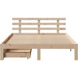 vidaXL Okvir kreveta s ladicama bez madraca 140x200 cm | shoptok.hr