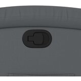 vidaXL Naslonjač na podizanje od umjetne kože siva | shoptok.hr