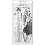 Mekani prozirni dildo | Pure Jelly Clear 17.2 cm