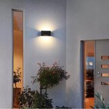  LED spoljašnje zidno svetlo LED/12W/230V IP54 crno | Eponuda.com