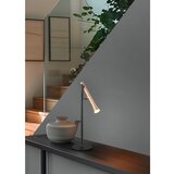  Črno-zlata LED namizna svetilka s kovinskim senčilom (višina 53 cm) Fiato – | Shoptok.si