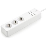 smart+ Extension Socket 3x Schuko Type F 4x USB 16 A Wi-Fi | Eponuda.com