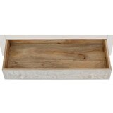 Støraa Kremno bela garderobna omara iz masivnega manga 180x40 cm Kalhana – | Shoptok.si