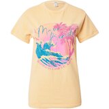 River Island Majica 'MAUI BEACH' cijansko modra / rumena / roza | Shoptok.si