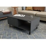 Woody Fashion Sto za dnevnu sobu Nando Anthracite Cene