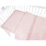 MimiNu Royal navlaka za posteljinu 2 dijela 120x90 cm, roza | Shoptok.si
