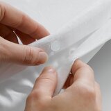 Douceur d intérieur Bela enojna posteljnina iz krepa 140x200 cm Plissia – | Shoptok.si