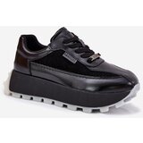 Big Star Ladies Leather Sneakers On Platform | shoptok.hr