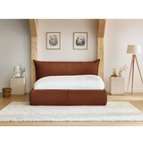Bobochic Paris Ciglasti tapecirani bračni krevet s prostorom za odlaganje s podnicom 160x200 cm Jade – | shoptok.hr