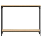  Konzolni stol boja hrasta 100 x 22,5 x 75 cm konstruirano drvo | shoptok.hr