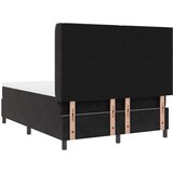  Krevet s opruga kutije s madracem Crna 160 x 200 cm Baršun | shoptok.hr