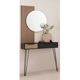 MID.YOU STENSKO OGLEDALO, 79,5/10,9/3 cm steklo, leseni material Slike