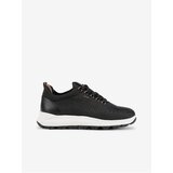 Geox Spherica Women's Black Sneakers with Leather Details - Women Cijene