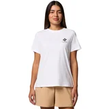 Columbia Majice s kratkimi rokavi Rolling Bend Graphic SS Tee Bela