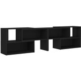 Furnova TV omarica črna 149x30x52 cm iverna plošča, (21924270) | Shoptok.si