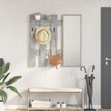  Vješalica za kapute na zidu Betonski sivi 100 x 10 x 100 cm | shoptok.hr