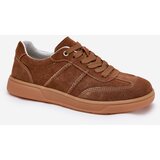 EVENTO Brown Suede Low Sneakers Women Paliana | Shoptok.si
