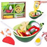  Dječji set za igru salata u zdjeli avokado s mekanim namirnicama | shoptok.hr