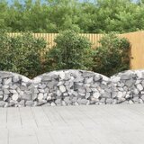  Gabionska košara s lukom 200x50x60/80 cm pocinčano željezo Cijene