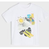 Sinsay Pamučna majica s ljetnim printom | shoptok.hr