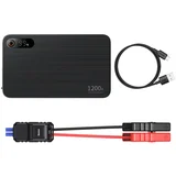 3v1 zagon avtomobila Jump Starter 1200A + 7200mAh power bank + LED svetilka - črna, (21395735)
