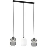  Visilica na sajli VERDI 3xE27/15W/230V crna/siva/bela | Eponuda.com