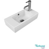 Turkuaz Lavabo City 50x25cm 1500U otvor za slavinu desno | Eponuda.com