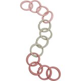 Little Dutch® Fairy Garden Little Loops Toy Rings set kolutova za djecu od rođenja 0 m+ Pink 12 kom | shoptok.hr