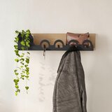 Livetastic Stenski Obešalnik Liora, Barva Hrasta | Shoptok.si