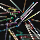 Ikonka KX5555 set gel olovaka 25 komada &amp;ndash; glitter, metalik, fluorescentne i klasične boje, plastična kutija Slike