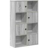 Maison Chic Knjižna omara - Knjižni regal siva sonoma 60x24x101,5 cm inženirski les, (21725341) | Shoptok.si