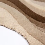 Flair Rugs Rjava/bež ročno tkana volnena preproga 140x200 cm Envy Wool – | Shoptok.si