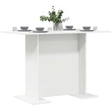  Stol za objedovanje Bijelo 110 x 60 x 75 cm Konstruirano drvo | shoptok.hr
