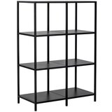 Bloomingville Črn kovinski regal 80x114 cm Valde – | Shoptok.si