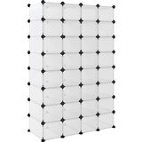  Za cipele prozirni 93 x 36 5 x 140 cm PP | shoptok.hr
