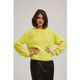 Marisse Lime Round Neck Sweater | Eponuda.ba