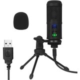 INF USB kondenzatorski mikrofon, brez gonilnikov, kardioidni, 192kHz/24Bit, (5000292070) | Shoptok.si