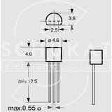 Schukat Electronic gmbh Tranzistor NPN TO92 | Eponuda.com