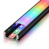  SET 1x LED RGBW traka DIGITAL LED/9,6W/230V 3 m + 3x ugradni profil 1 m + daljinski upravljač | Eponuda.com