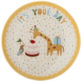 Bloomingville Mini Žuti /krem dječji tanjur od kamenine ø 16 cm Celebrate – Cijene