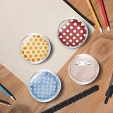  Set gumba za značke sa sigurnosnim iglama 100 kom akrilni 44 mm | shoptok.hr