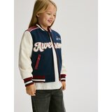 Reserved Bomber jakna s vezom - mornarsko plava | shoptok.hr
