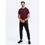 Ombre Men's cotton t-shirt with contrasting inserts | Shoptok.si